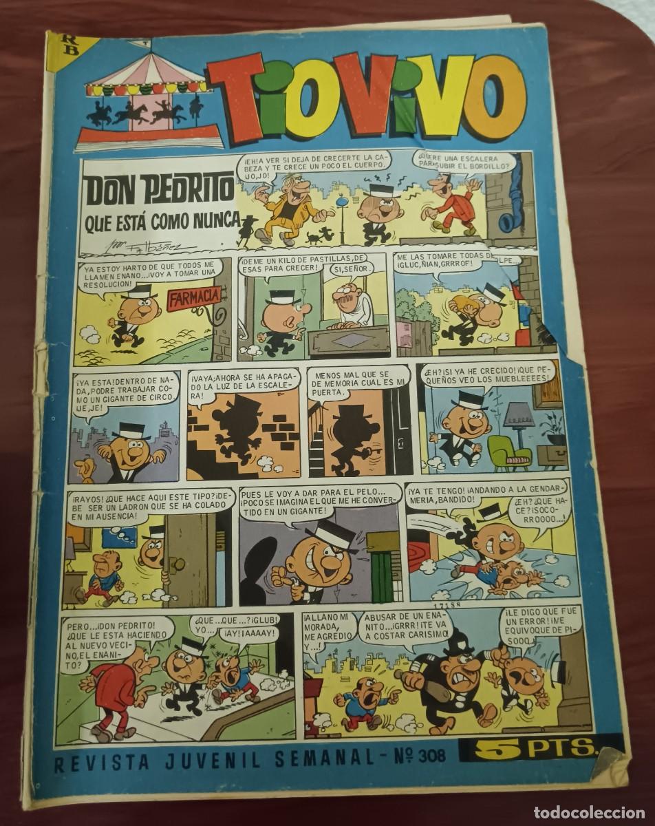 Tebeos: T&Iacute;O VIVO A&Ntilde;O X N&ordm; 308 EDITORIAL BRUGUERA 30 ENERO 1967 2&ordf; &Eacute;POCA