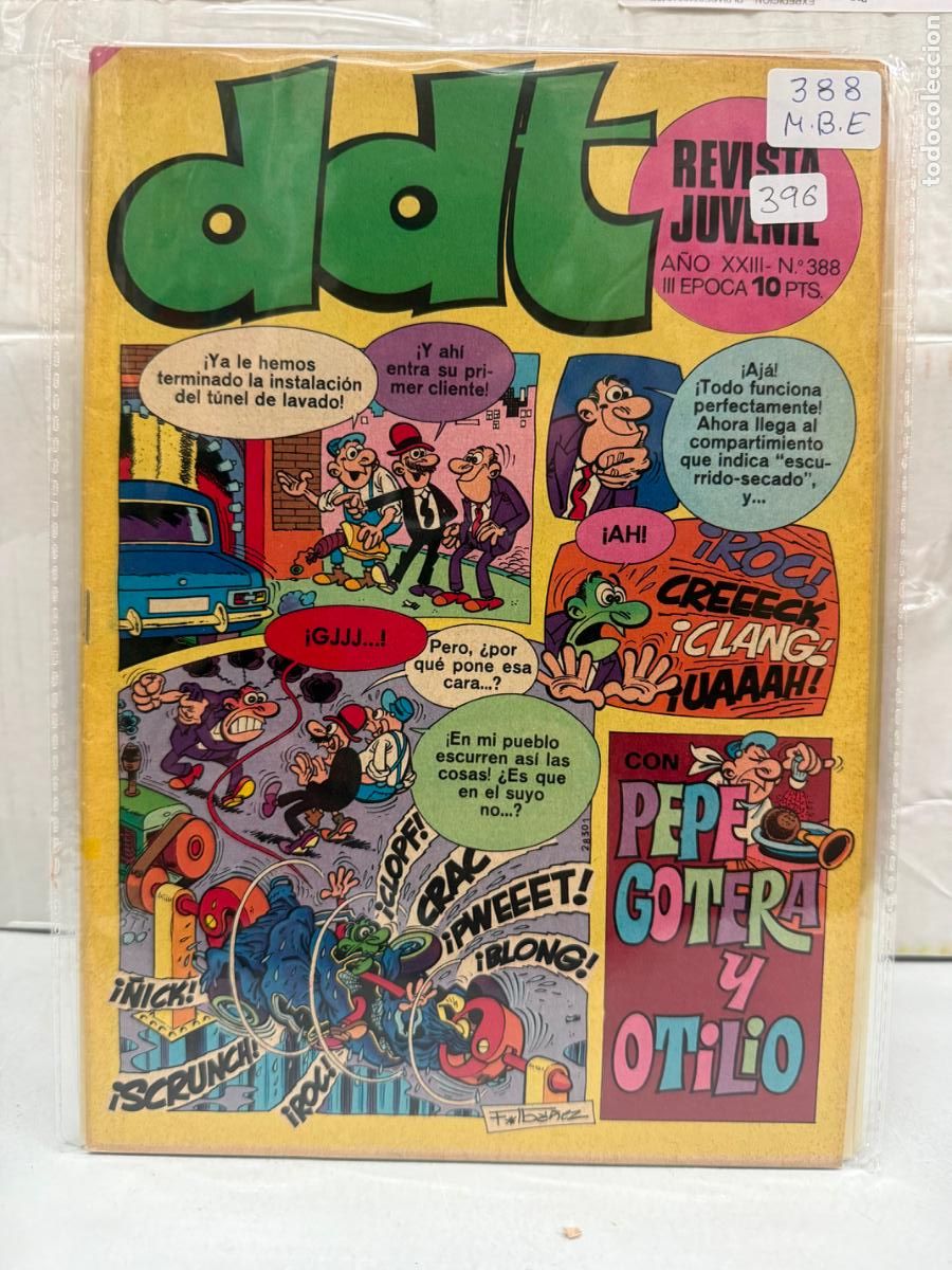 Tebeos: ddt editorial bruguera numero 388