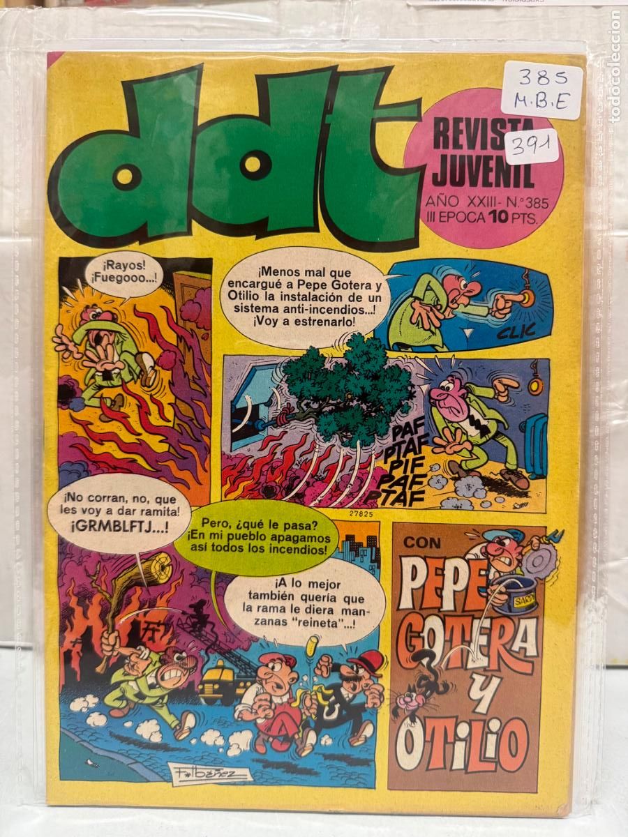 Tebeos: ddt editorial bruguera numero 385