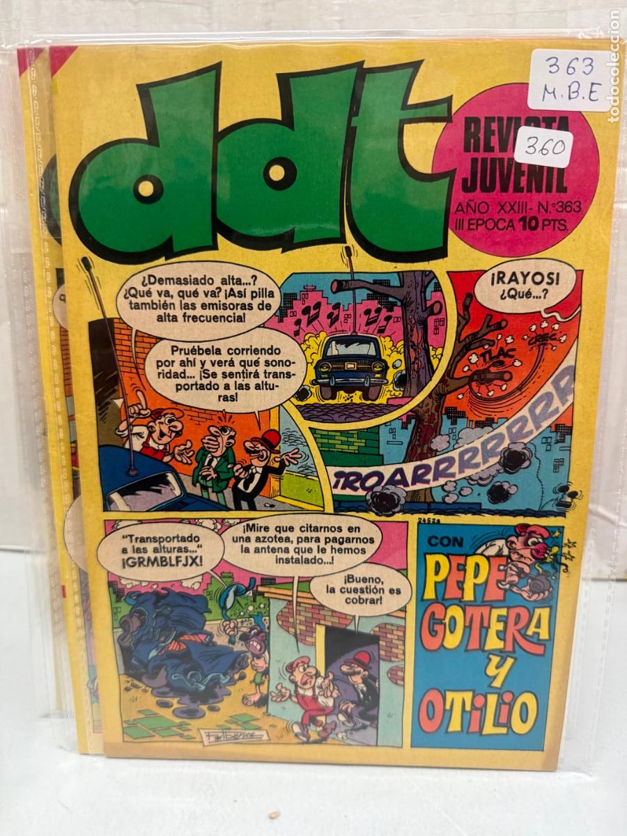 Tebeos: ddt editorial bruguera numero 363