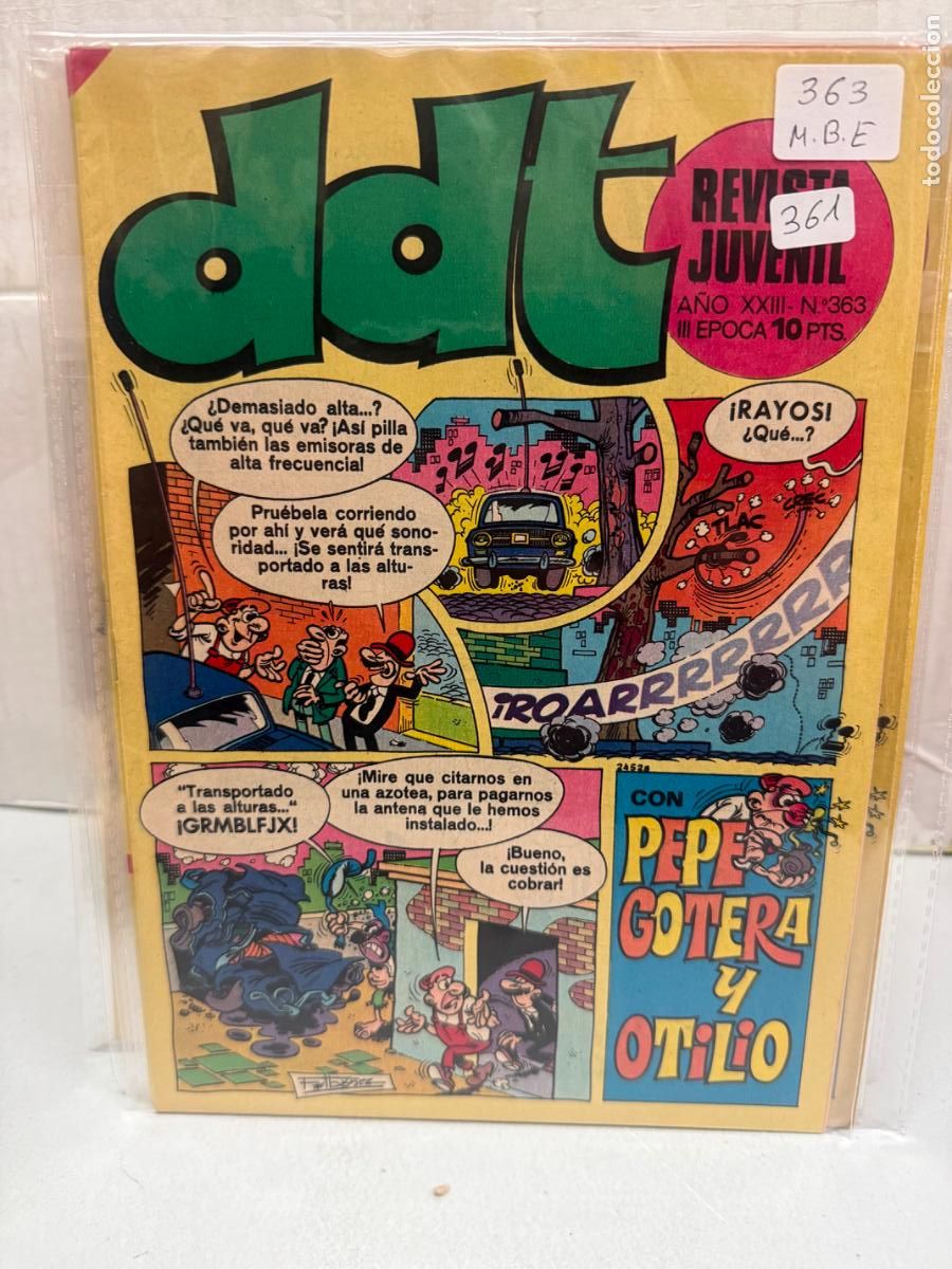 Tebeos: ddt editorial bruguera numero 363