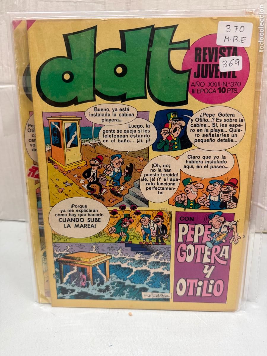 Tebeos: ddt editorial bruguera numero 370