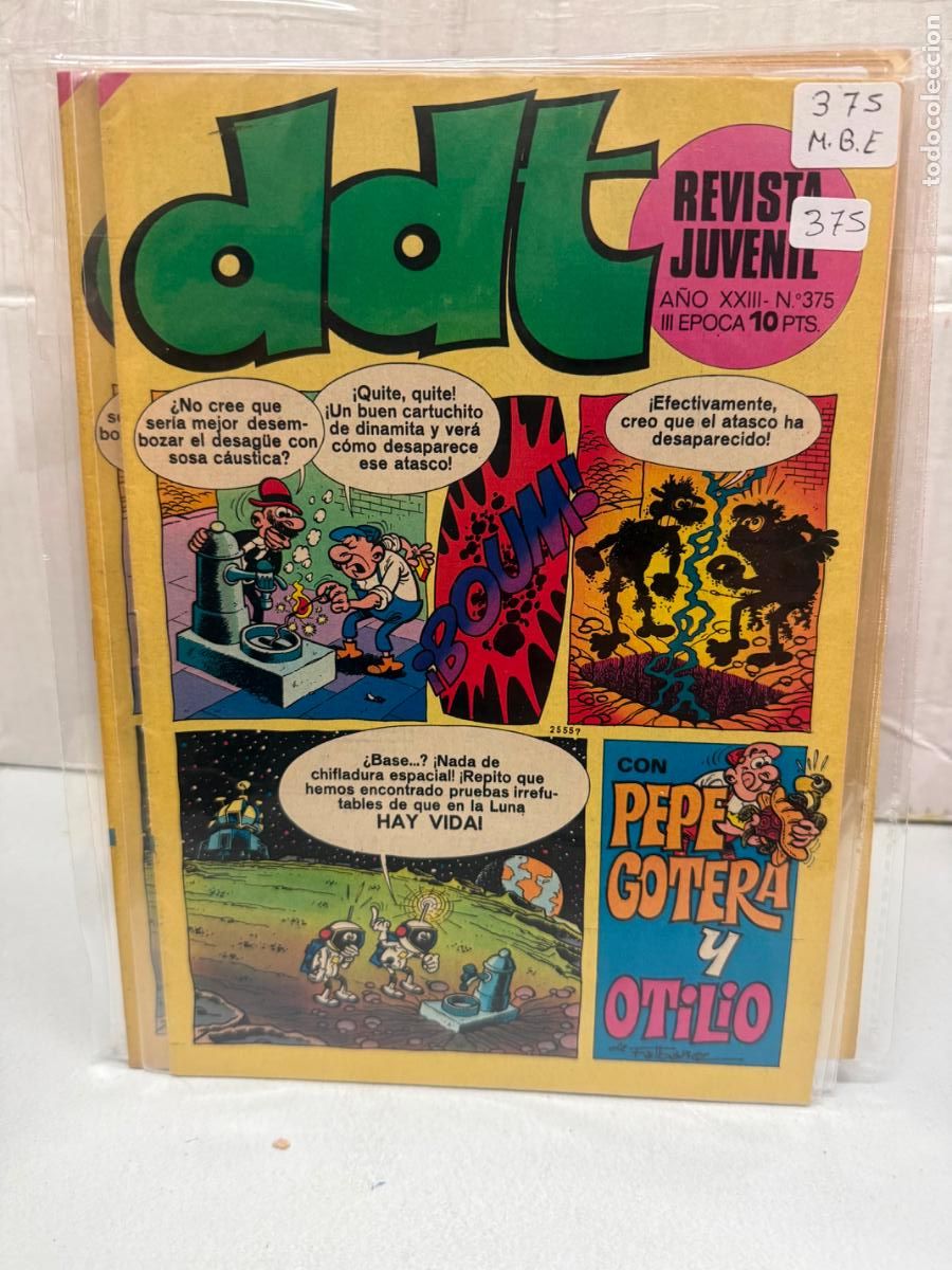 Tebeos: ddt editorial bruguera numero 375