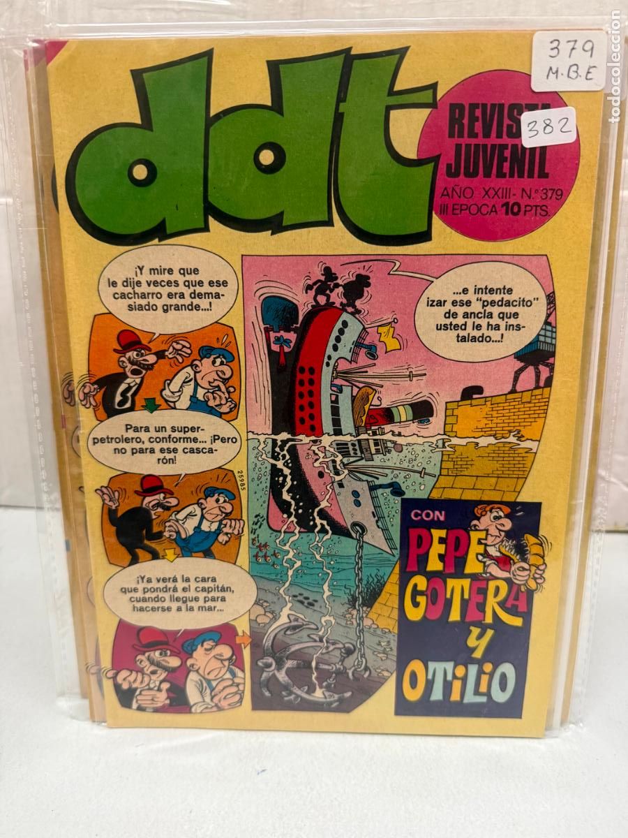 Tebeos: ddt editorial bruguera numero 379