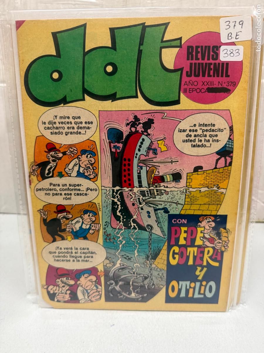 Tebeos: ddt editorial bruguera numero 379