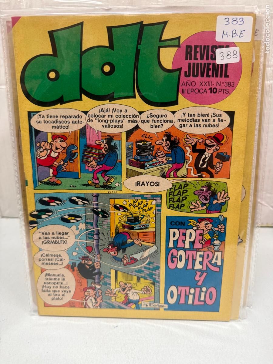 Tebeos: ddt editorial bruguera numero 383