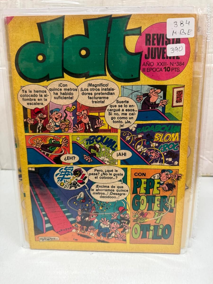 Tebeos: ddt editorial bruguera numero 384