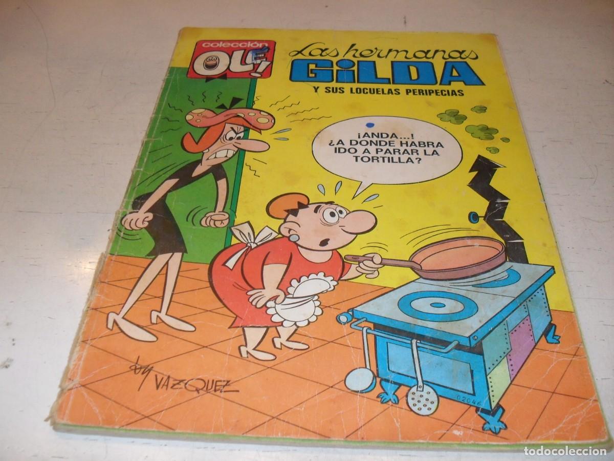 Giornalini: OLE N&ordm; 8,LAS HERMANAS GILDA,Y SUS LOCUELAS PERIPECIAS,DE VAZQUEZ,DE 316,4&ordf; EDICION,BRUGUERA,1971