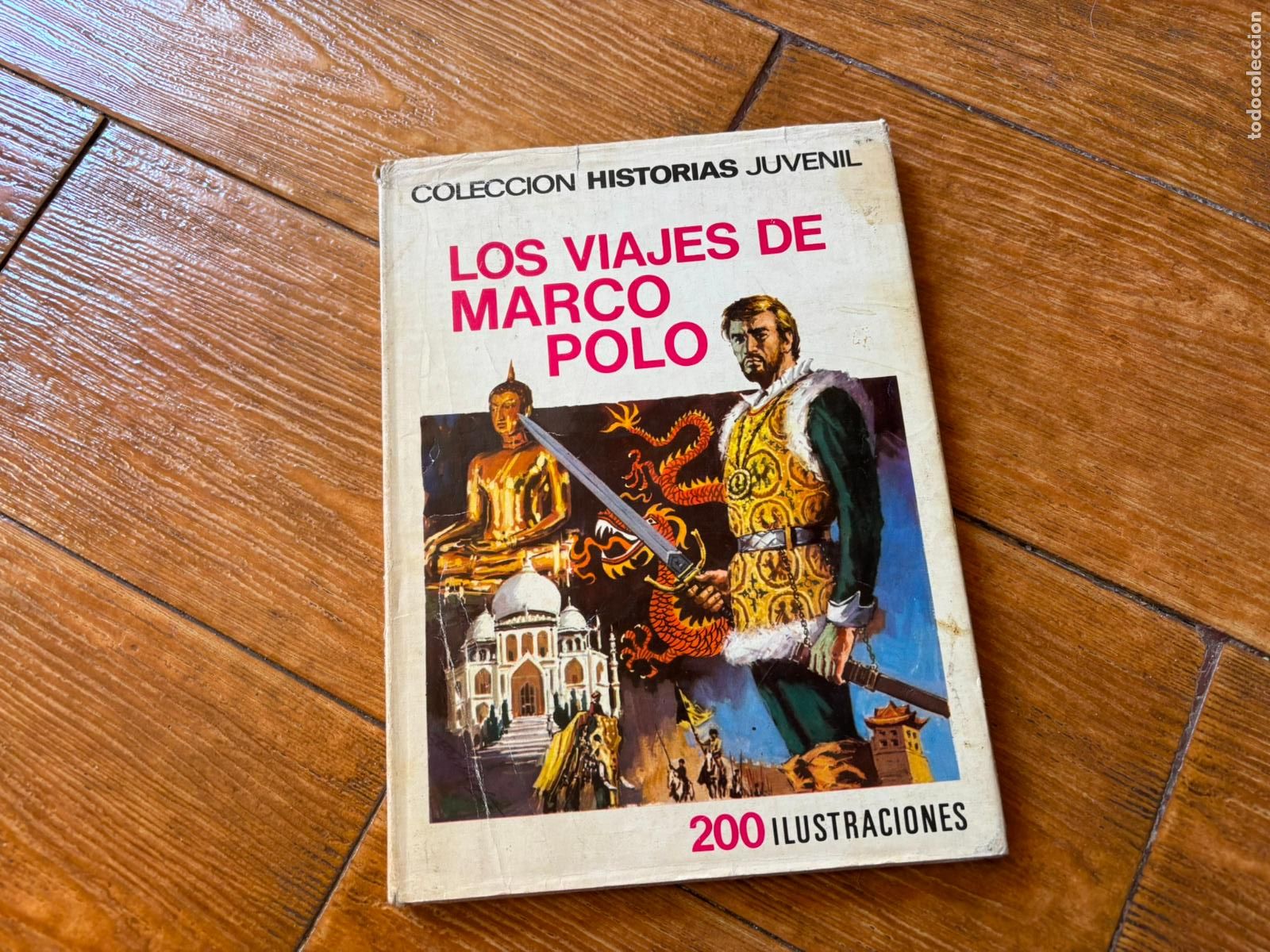 Tebeos: COLECCION HISTORIAS JUVENIL N&ordm; 18 LOS VIAJES DE MARCO POLO EDITORIAL BRUGUERA A&Ntilde;O 1968 TAPA DURA