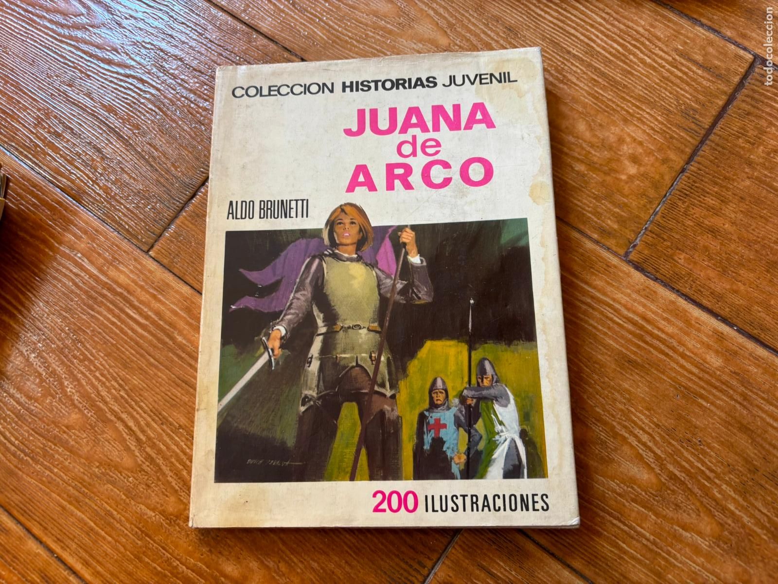 Tebeos: COLECCION HISTORIAS JUVENIL JUANA DE ARCO EDITORIAL BRUGUERA A&Ntilde;O 1968 TAPA DURA