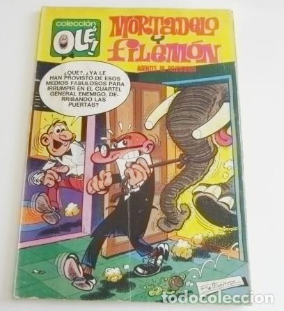 Tebeos: MORTADELO Y FILEM&Oacute;N AGENTES DE RELUMBR&Oacute;N C&Oacute;MIC COLECCI&Oacute; OL&Eacute; FRANCISCO IB&Aacute;&Ntilde;EZ HUMOR 108 BRUGUERA 1981