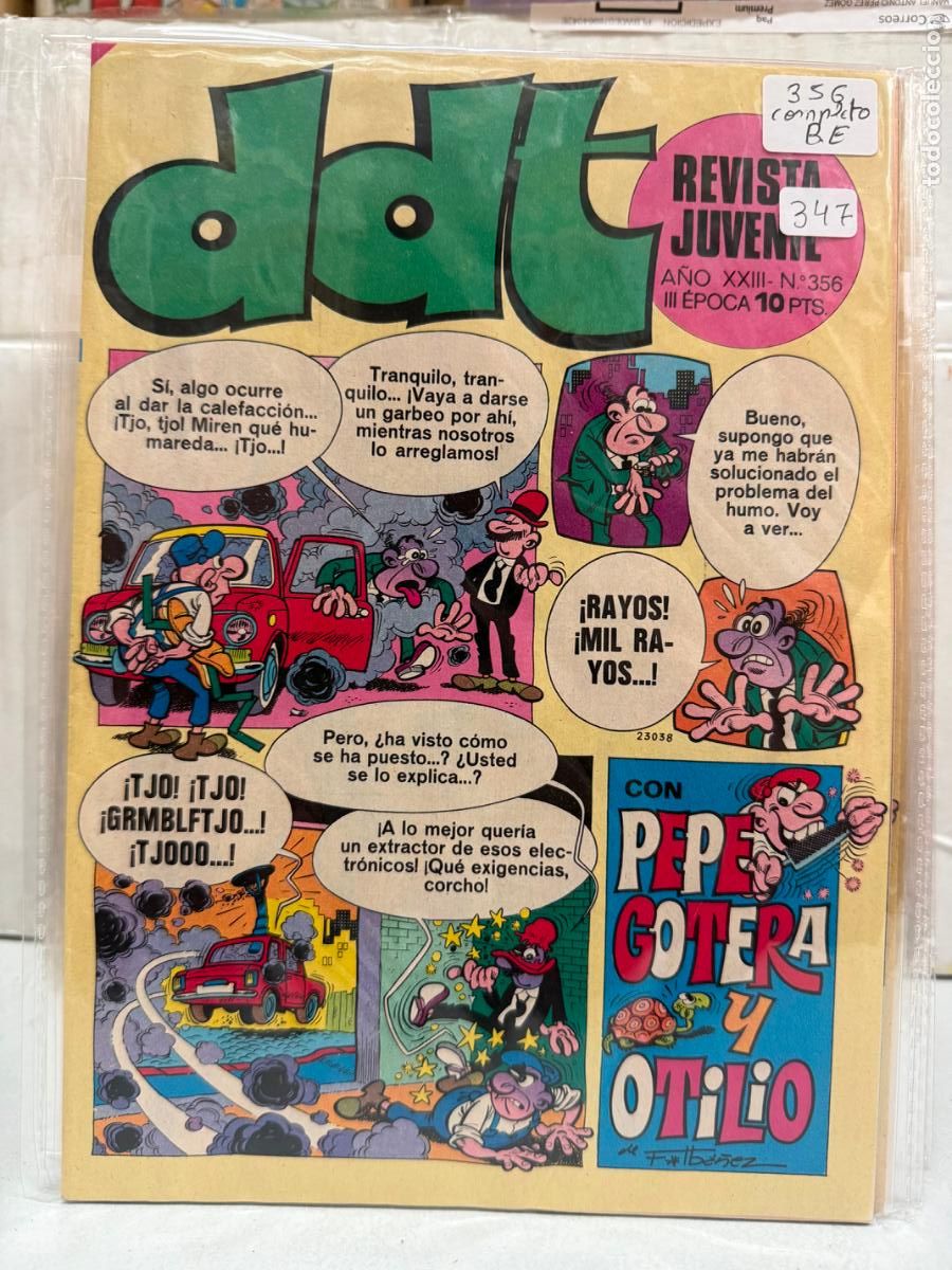 Tebeos: ddt editorial bruguera numero 356