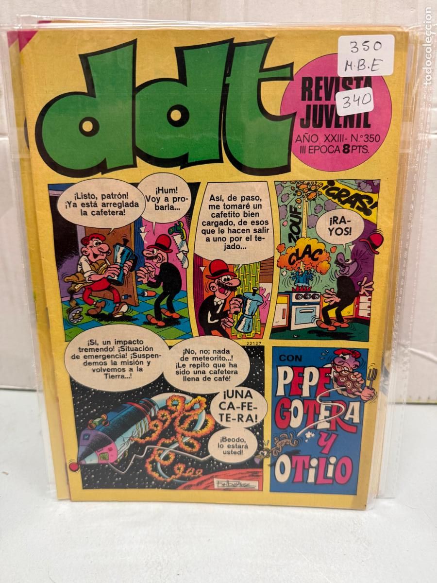 Tebeos: ddt editorial bruguera numero 350