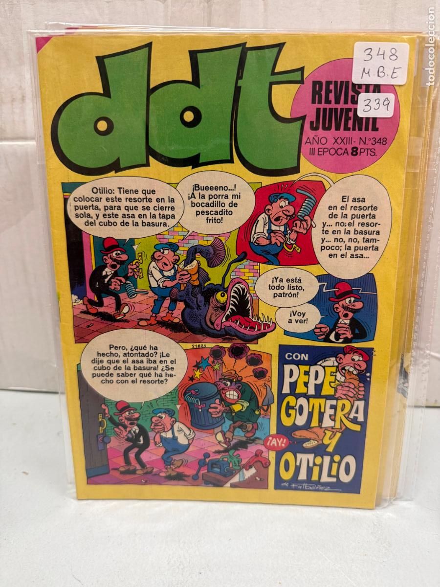 Tebeos: ddt editorial bruguera numero 348