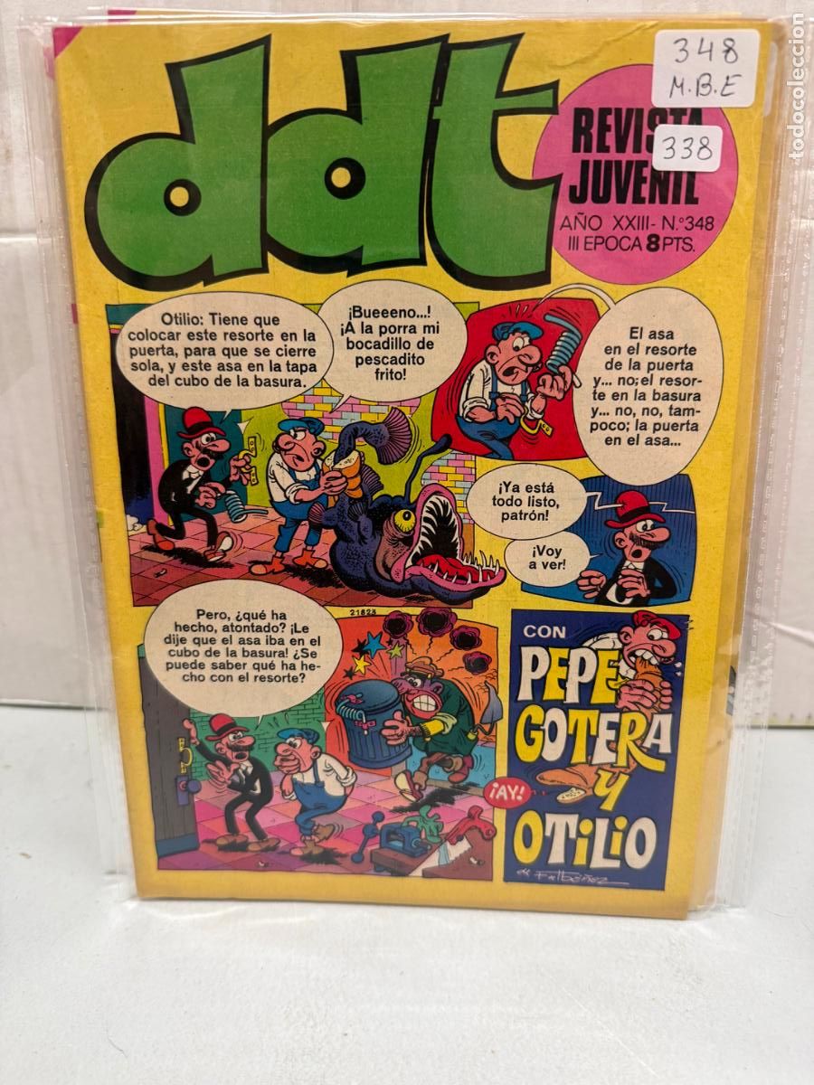 Tebeos: ddt editorial bruguera numero 348