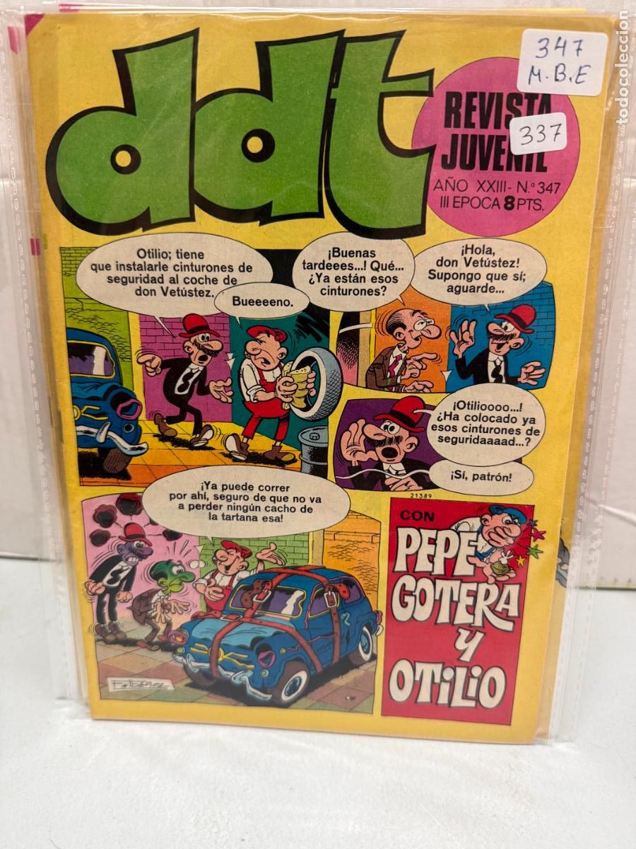 Tebeos: ddt editorial bruguera numero 347