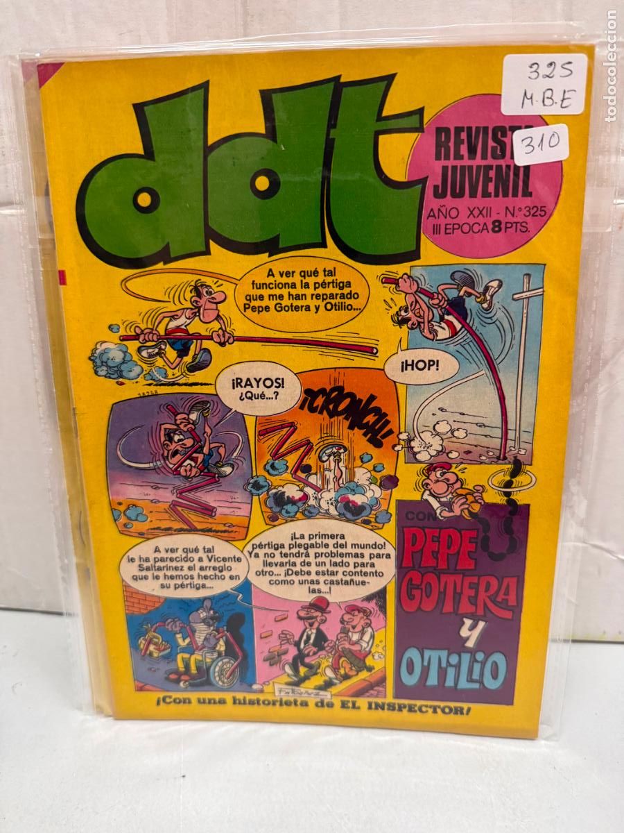 Tebeos: ddt editorial bruguera numero 325