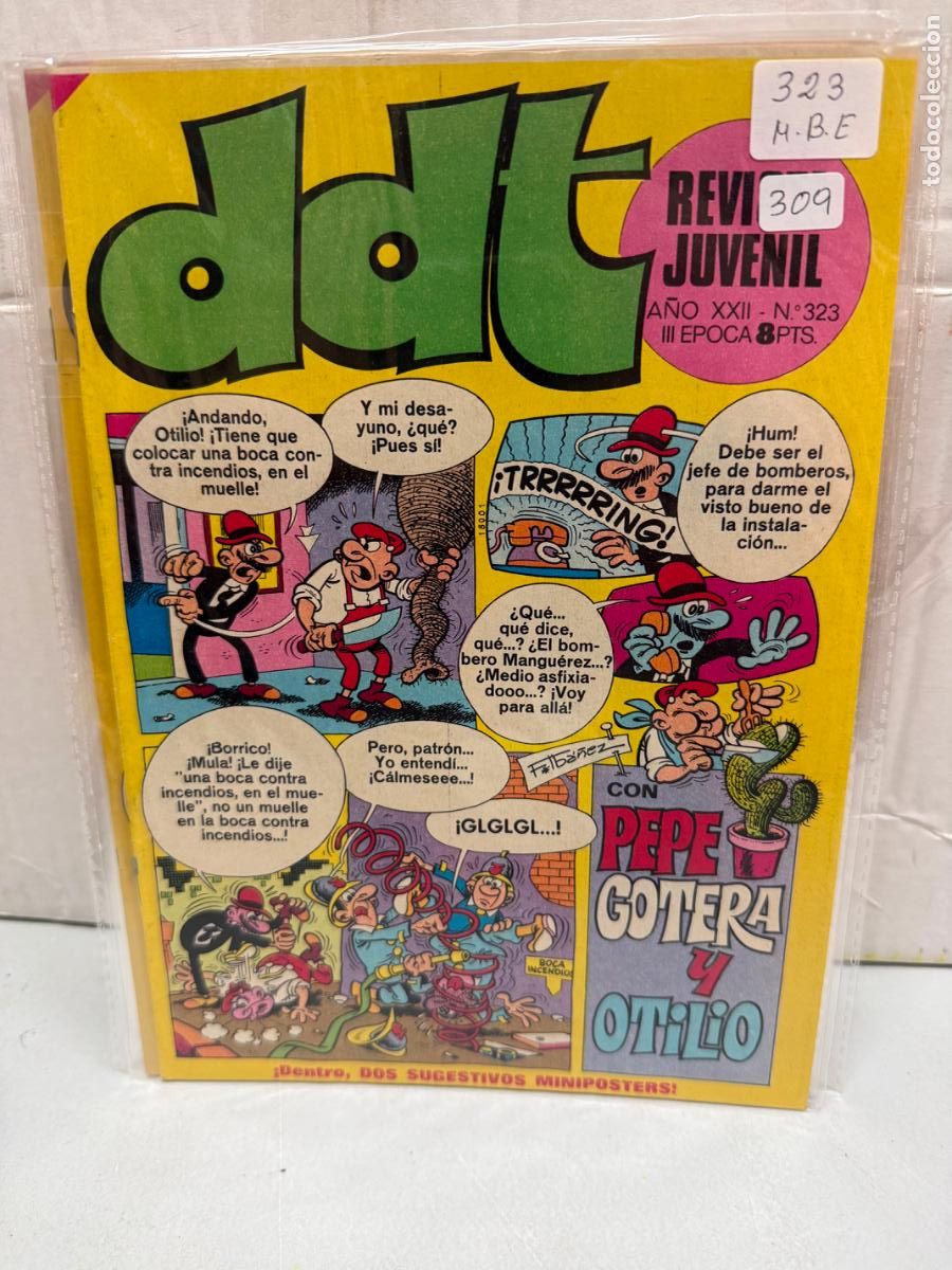 Tebeos: ddt editorial bruguera numero 323