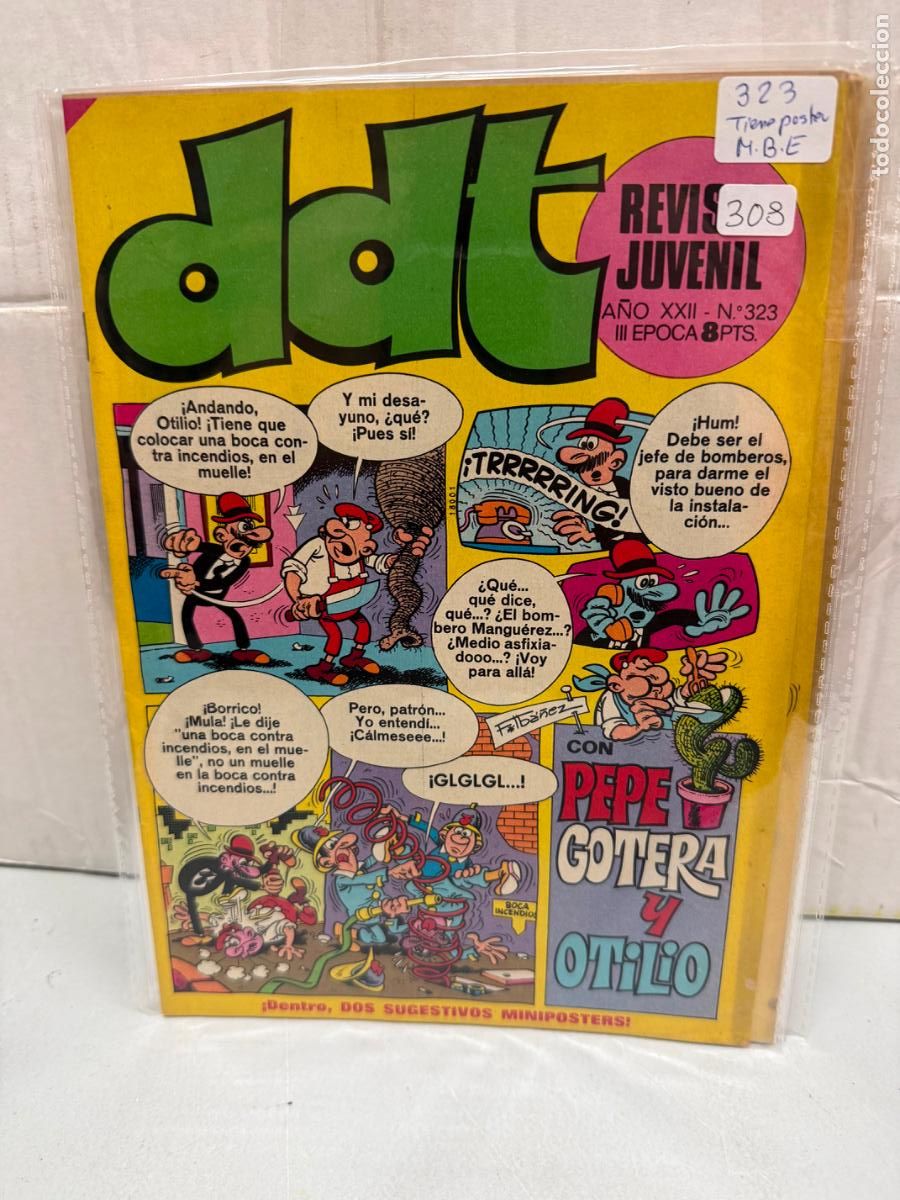Tebeos: ddt editorial bruguera numero 323