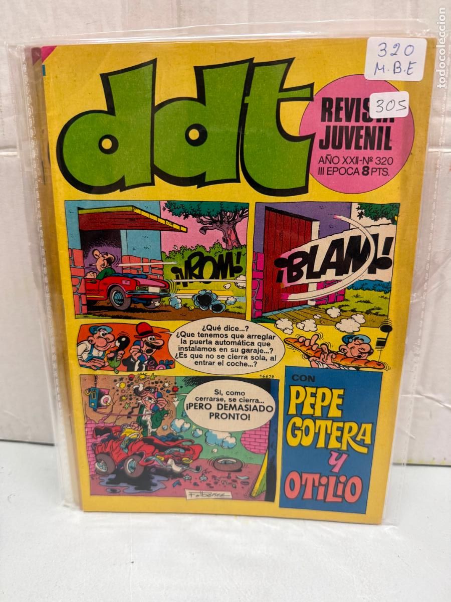Tebeos: ddt editorial bruguera numero 320