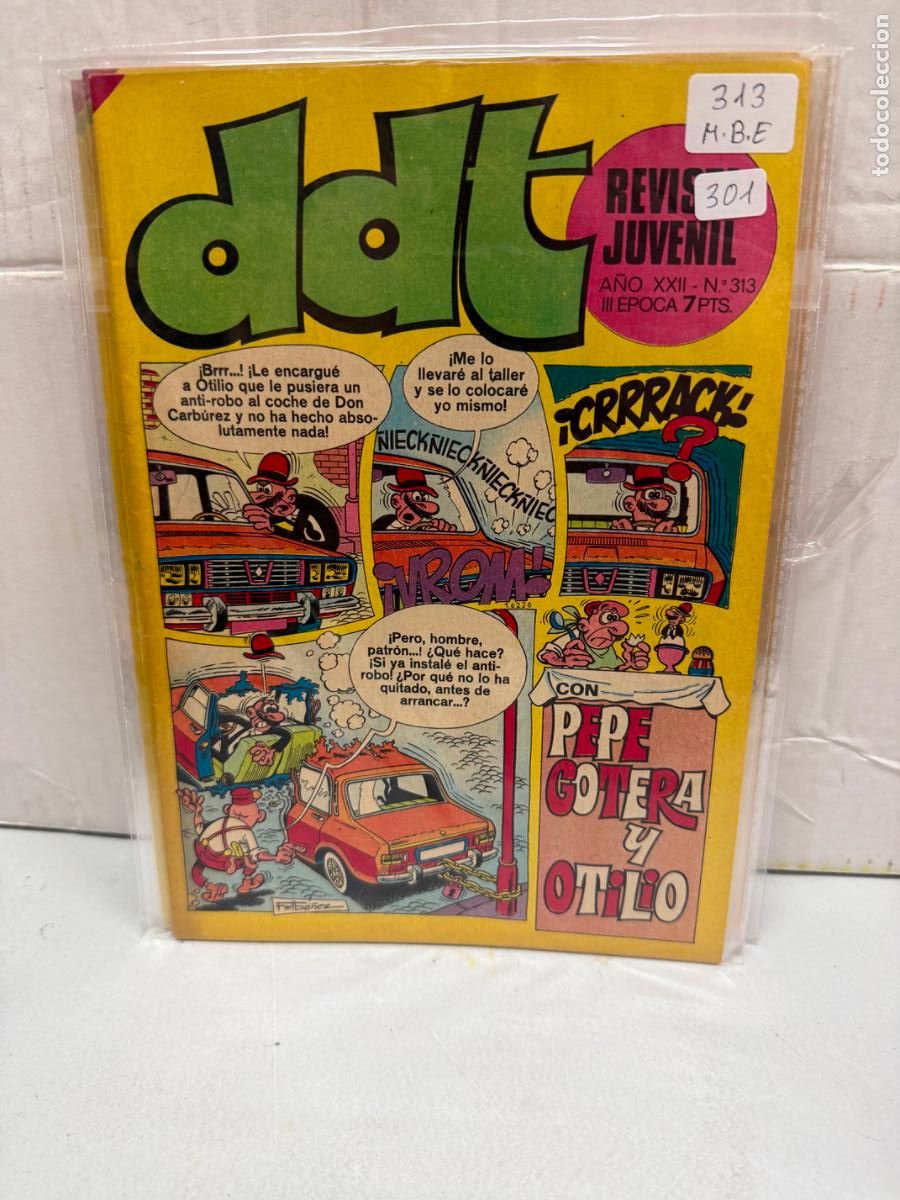 Tebeos: ddt editorial bruguera numero 313
