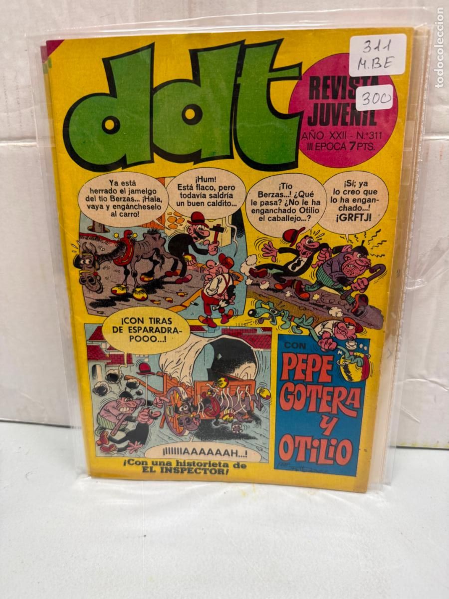 Tebeos: ddt editorial bruguera numero 311