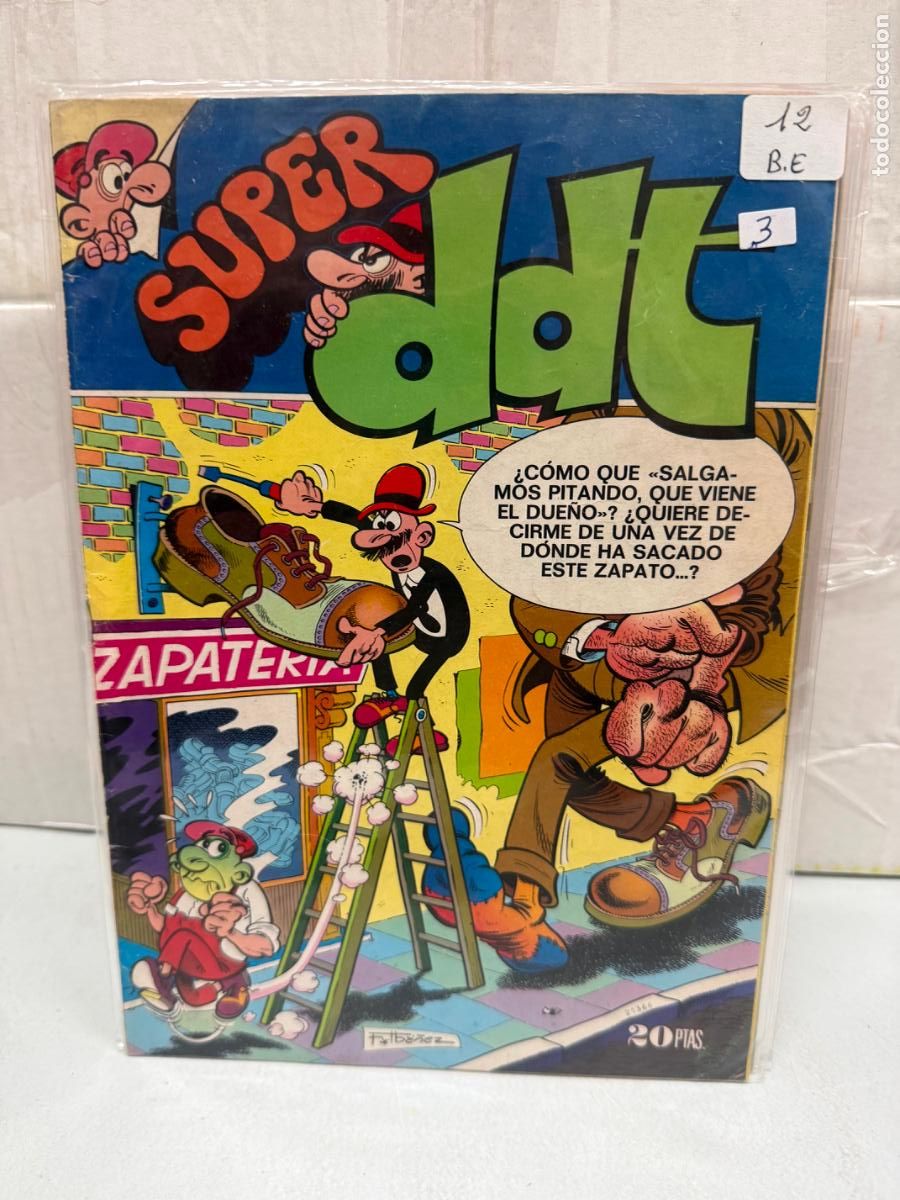 Tebeos: super ddt editorial bruguera numero 12