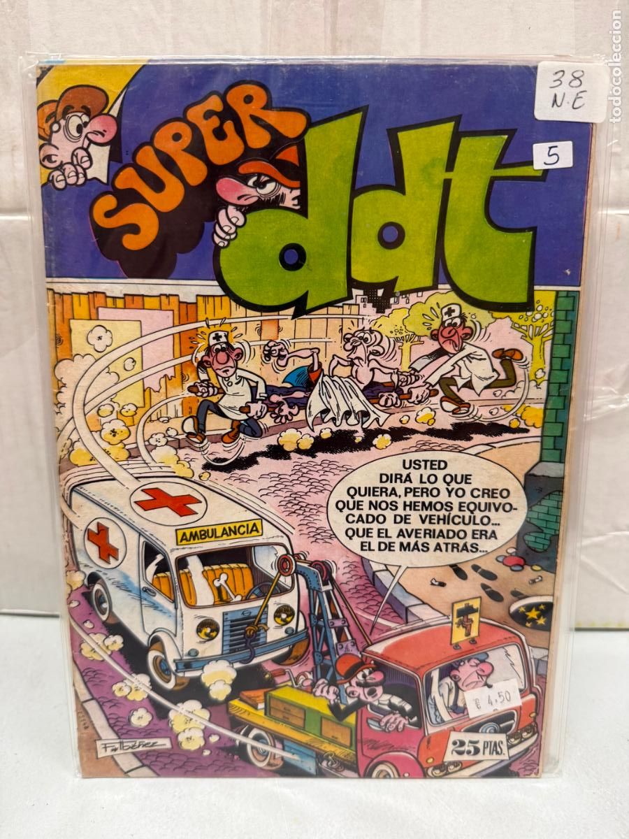 Tebeos: super ddt editorial bruguera numero 38