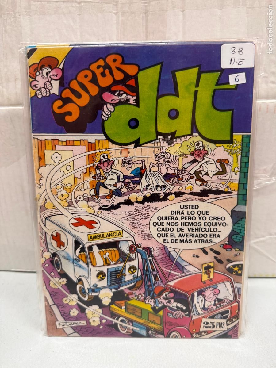 Tebeos: super ddt editorial bruguera numero 38
