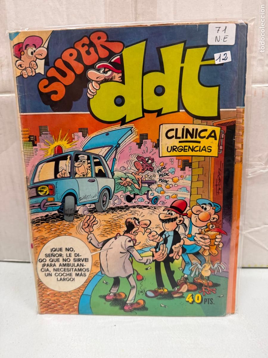Tebeos: super ddt editorial bruguera numero 71