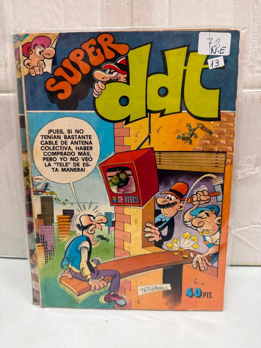 Tebeos: super ddt editorial bruguera numero 72