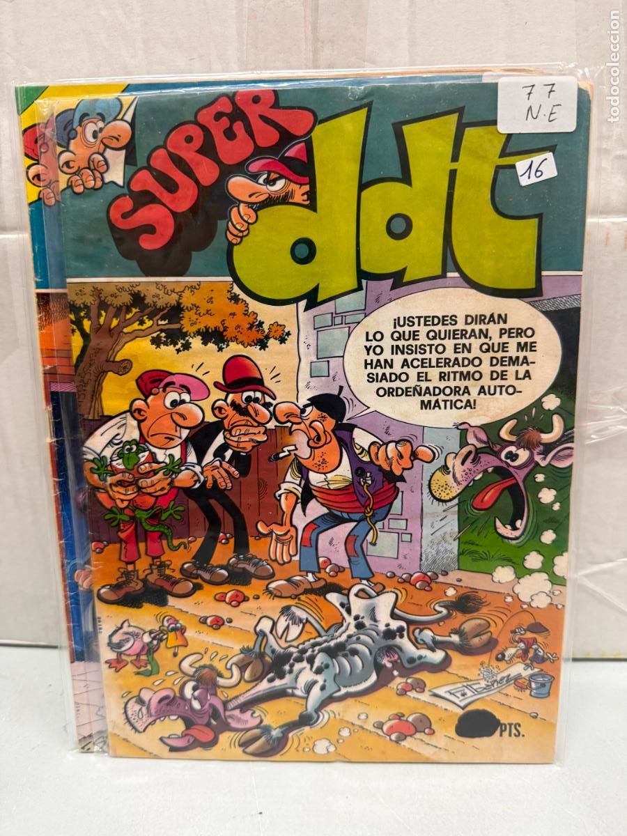 Tebeos: super ddt editorial bruguera numero 77