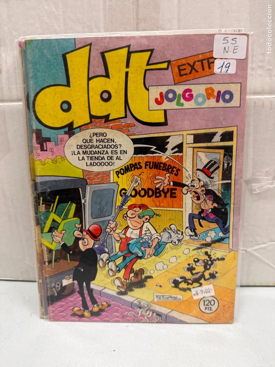 Tebeos: ddt extra editorial bruguera numero jolgorio