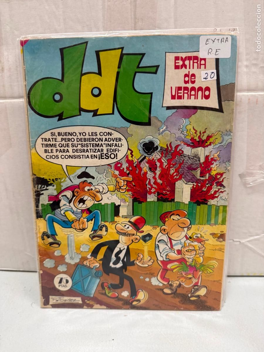 Tebeos: ddt extra editorial bruguera numero extra verano