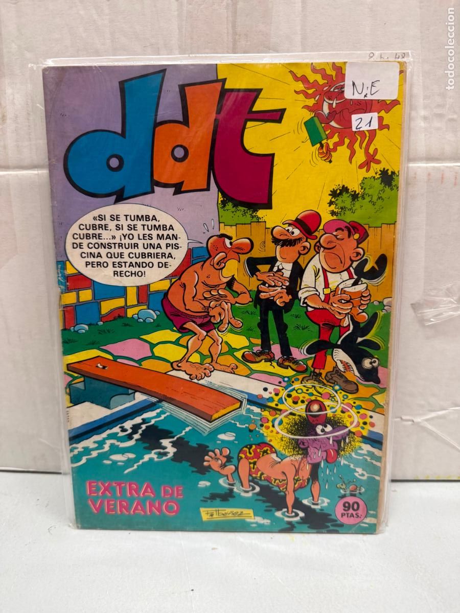 Tebeos: ddt extra editorial bruguera numero extra verano