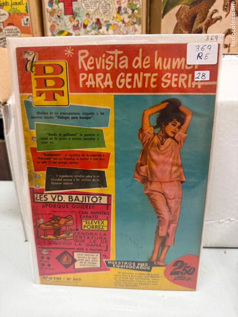 Tebeos: el ddt editorial bruguera numero 369