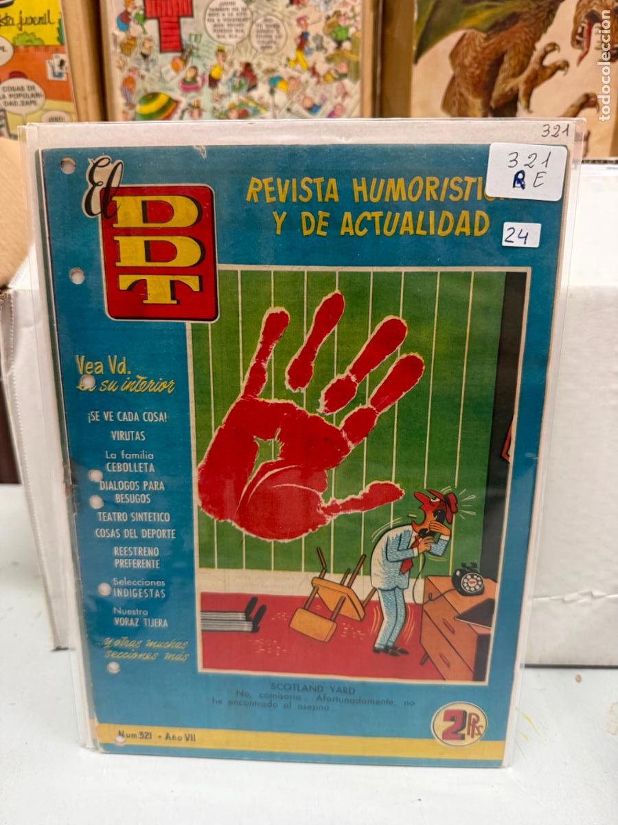 Tebeos: el ddt editorial bruguera numero 321