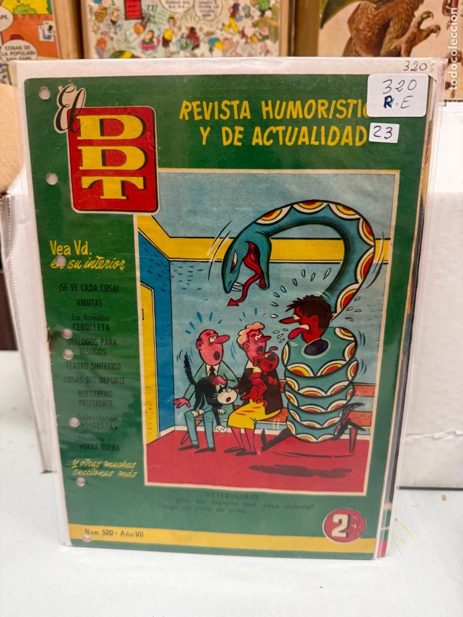 Tebeos: el ddt editorial bruguera numero 320