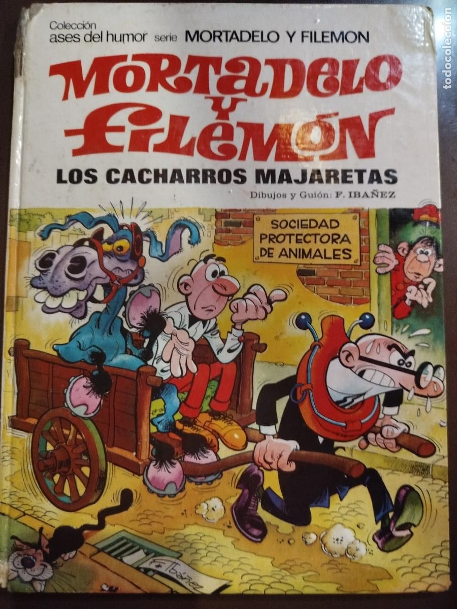 Tebeos: ASES DEL HUMOR N&ordm; 30 LOS CACHARROS MAJARETAS. MORTADELO Y FILEMON . BRUGUERA 1974