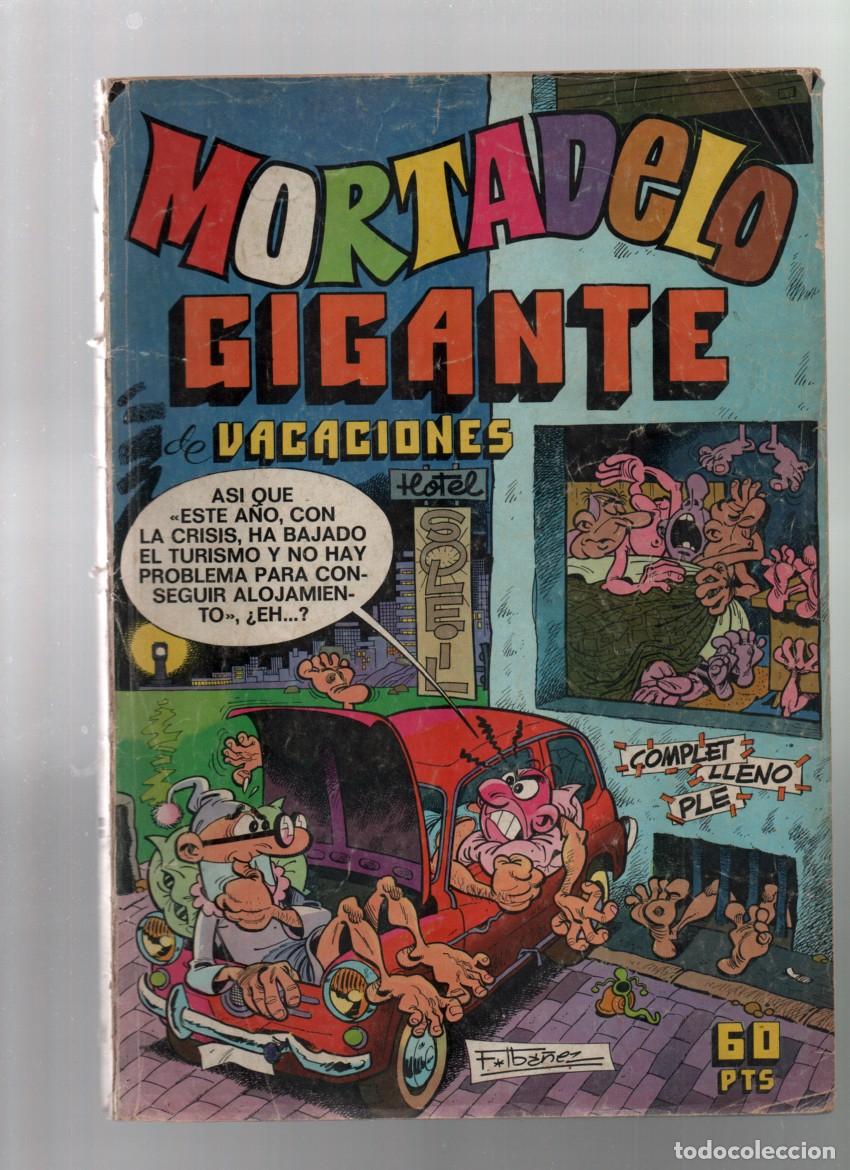 Tebeos: MORTADELO GIGANTE VACACIONES. EDITORIAL BRUGUERA 1975