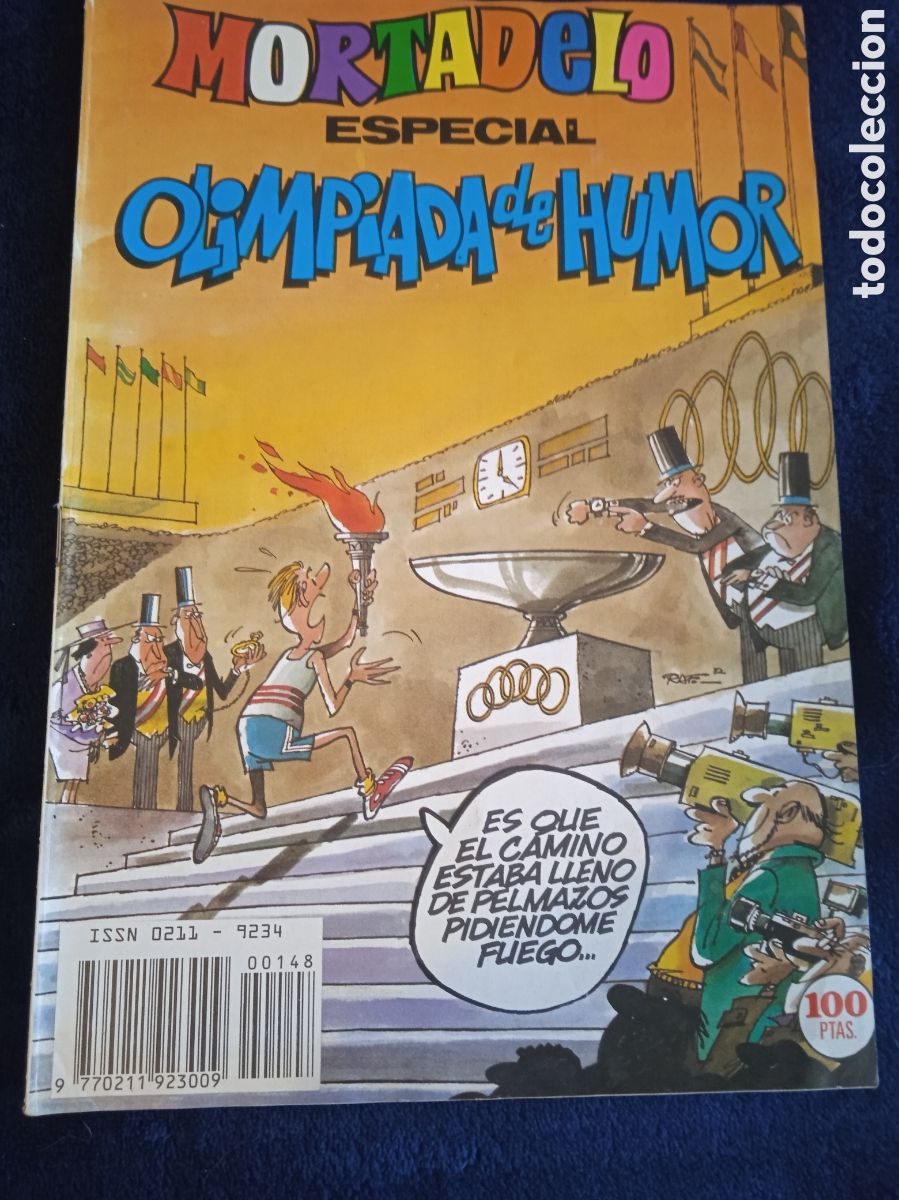 Tebeos: MORTADELO ESPECIA N&ordm; 148 OLIMPIADA DE HUMOR - EDITA : BRUGUERA