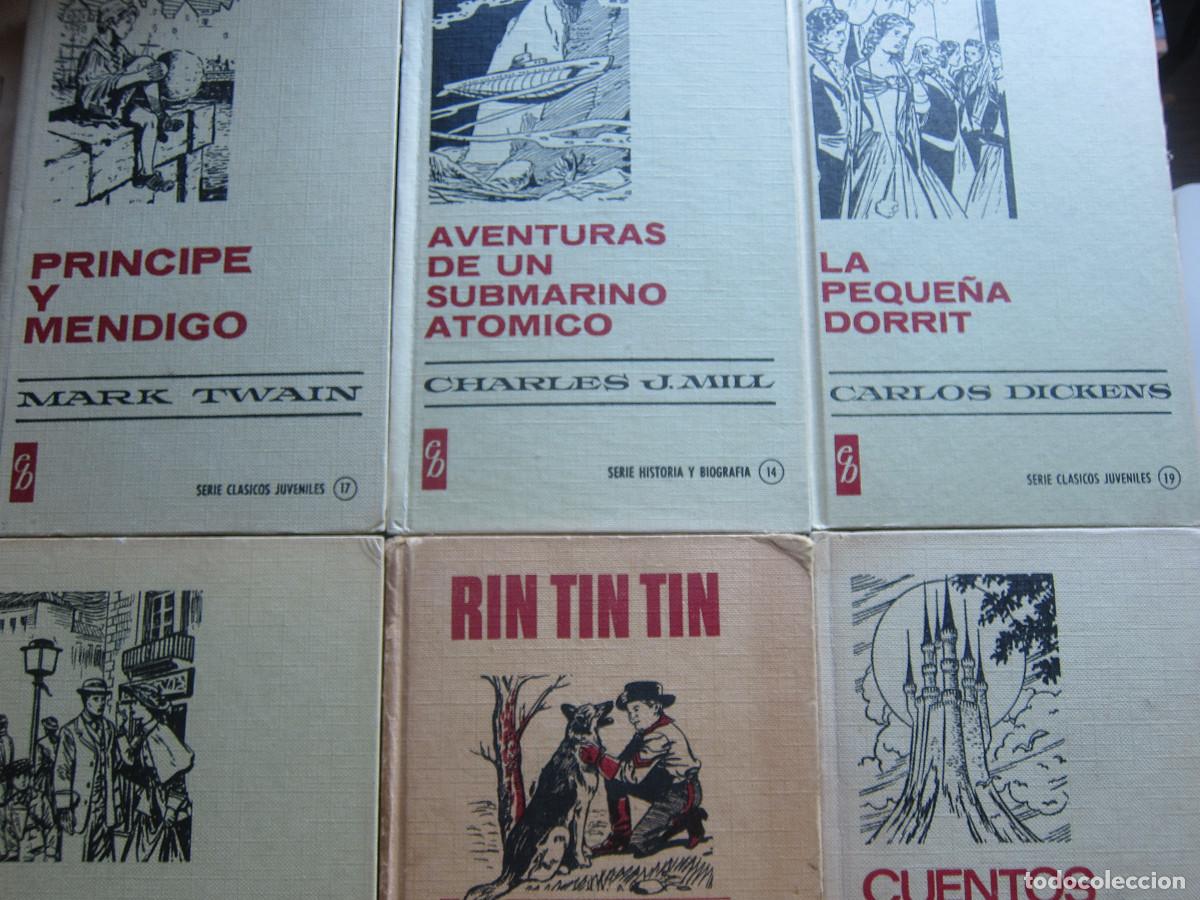 Tebeos: COLECCI&Oacute;N HISTORIAS BRUGUERA - TWAIN, J. MILL, MAY ALCOTT, DICKENS, GRIMM (BRUGUERA) 6 VOL. NOVELAS