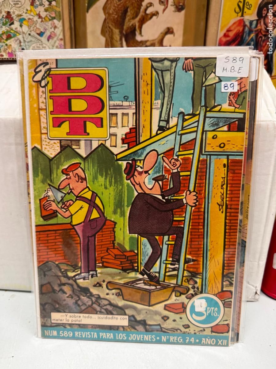 Tebeos: el ddt editorial bruguera numero 598