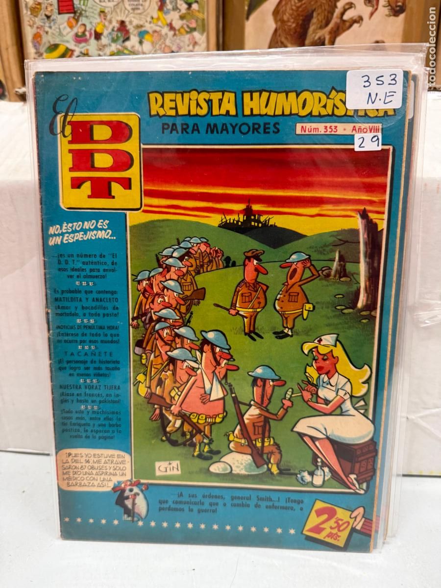Tebeos: el ddt editorial bruguera numero 353