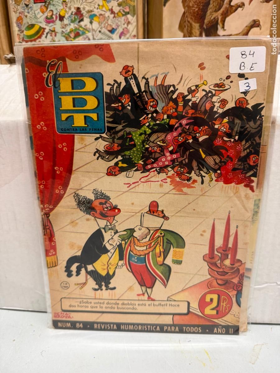 Tebeos: el ddt editorial bruguera numero 84
