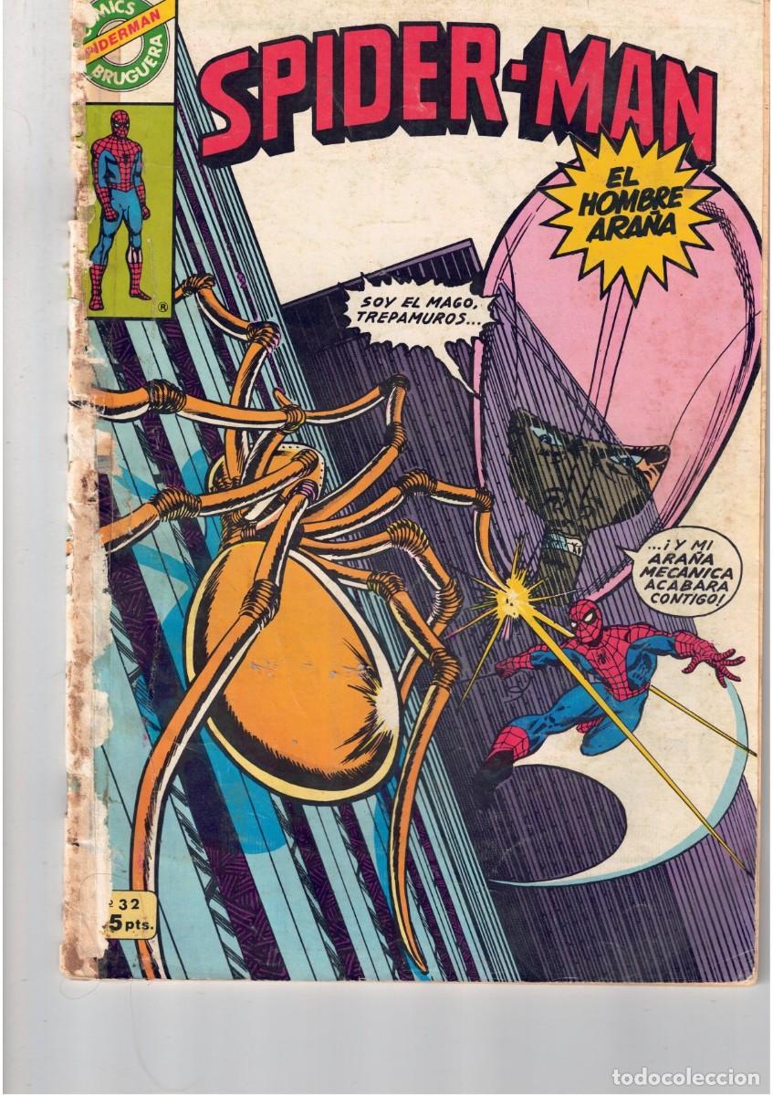 Tebeos: Spiderman 32. Editorial Bruguera.