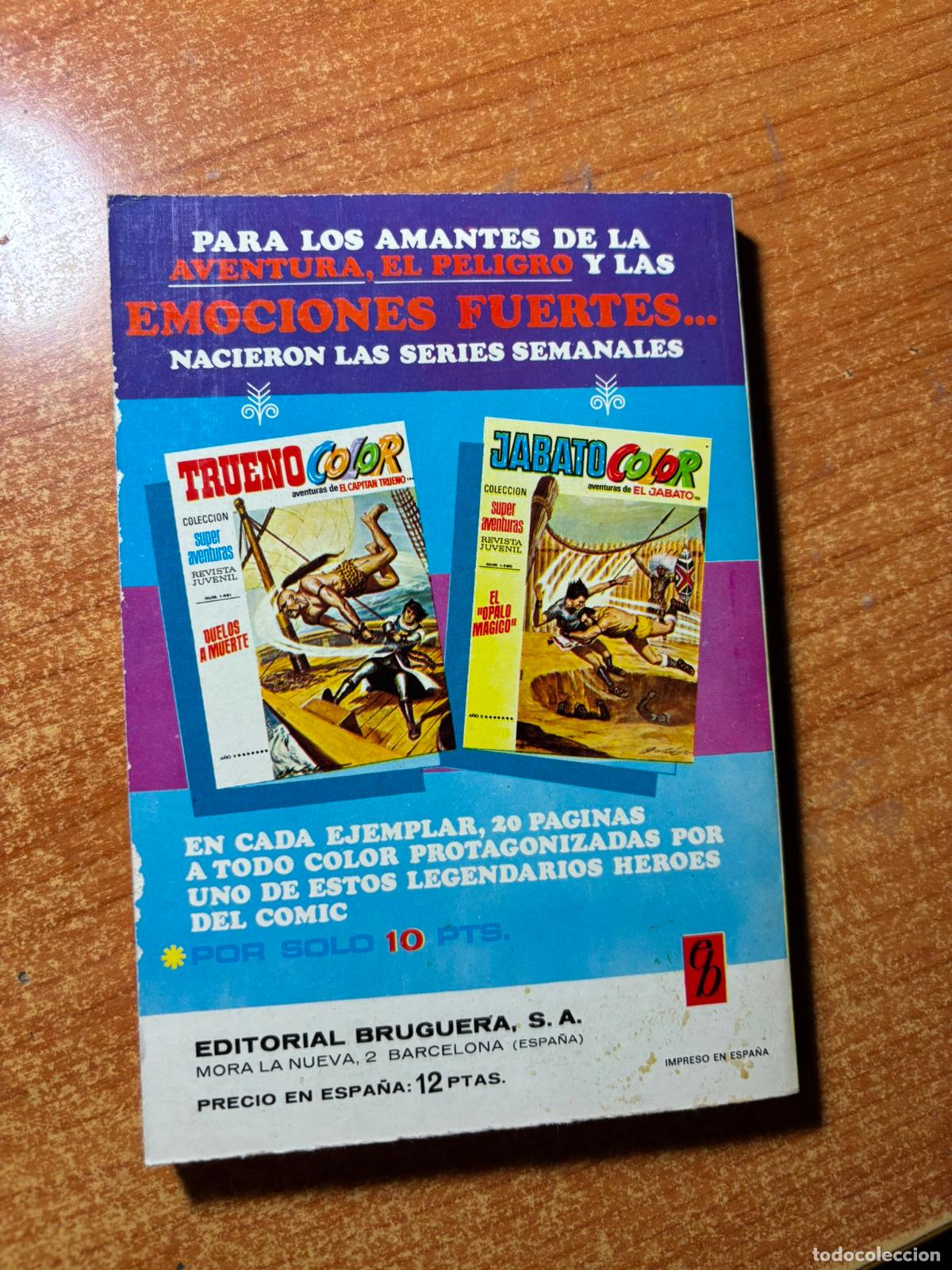 Tebeos: PUBLICIDAD TRUENO COLOR Y JABATO COLOR EN PUBLICACION A&Ntilde;OS 70