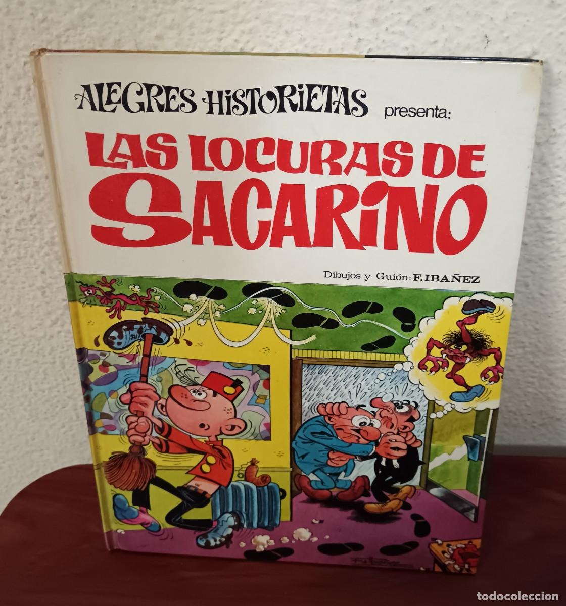 Tebeos: ALEGRES HISTORIETAS N&ordm; 6 EL BOTONES SACARINO LAS LOCURAS DE SACARINO BRUGUERA A&Ntilde;O 1971