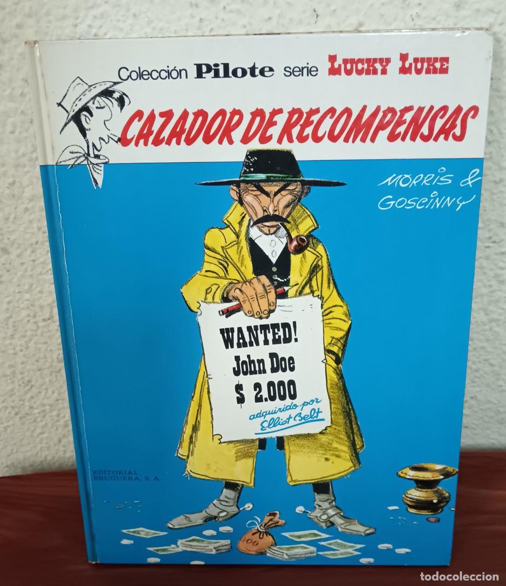 Tebeos: LUCKY LUKE CAZADIR DE RECOMPENSAS PILOTE MORRIS GOSCINNY EDITORIAL BRUGUERA A&Ntilde;O 1974