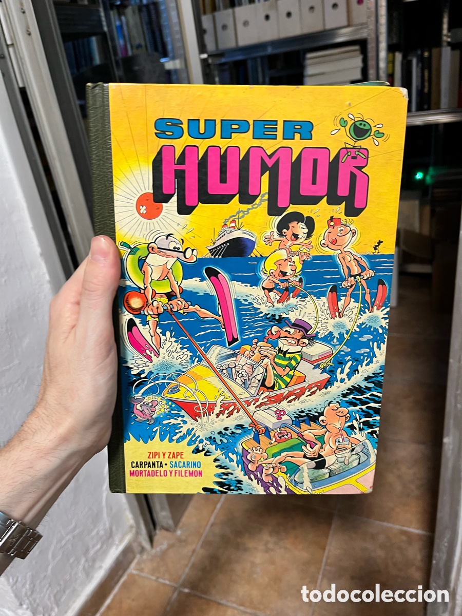 Tebeos: Blas38B super humor bruguera 1&ordf; ed. XLIX 49 Mortadelo Filem&oacute;n sacarino carpanta zipi zape